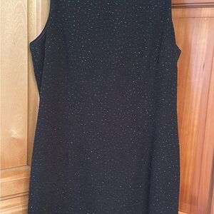 Chic Black Sleeveless Mini Dress